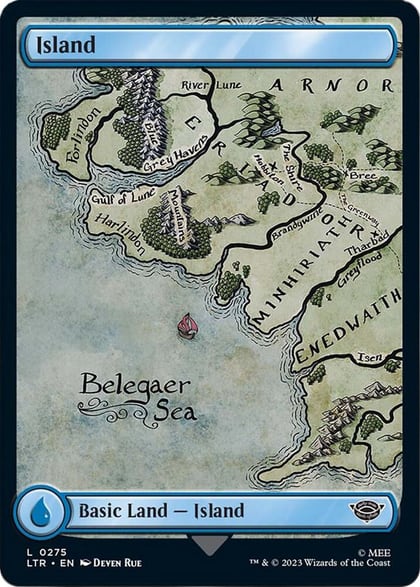 Island (0275), Universes Beyond: The Lord of the Rings: Tales of Middle-earth 275