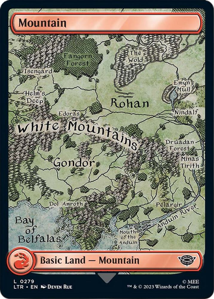 Mountain (0279), Universes Beyond: The Lord of the Rings: Tales of Middle-earth 279