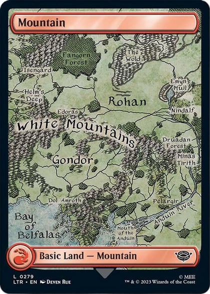 Mountain (0279), Universes Beyond: The Lord of the Rings: Tales of Middle-earth 279