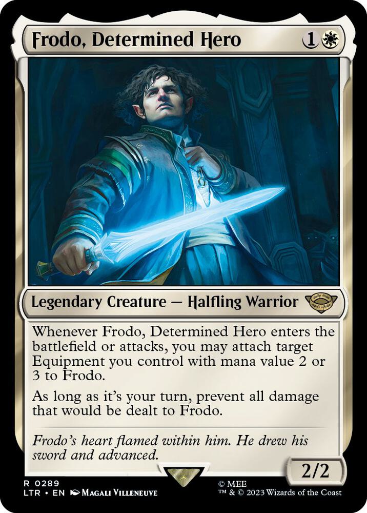 Frodo, Determined Hero, Universes Beyond: The Lord of the Rings: Tales of Middle-earth 289