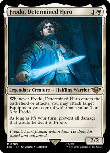 Frodo, Determined Hero, Universes Beyond: The Lord of the Rings: Tales of Middle-earth 289