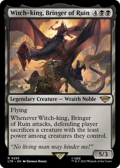 Witch-king, Bringer of Ruin, Universes Beyond: The Lord of the Rings: Tales of Middle-earth 293