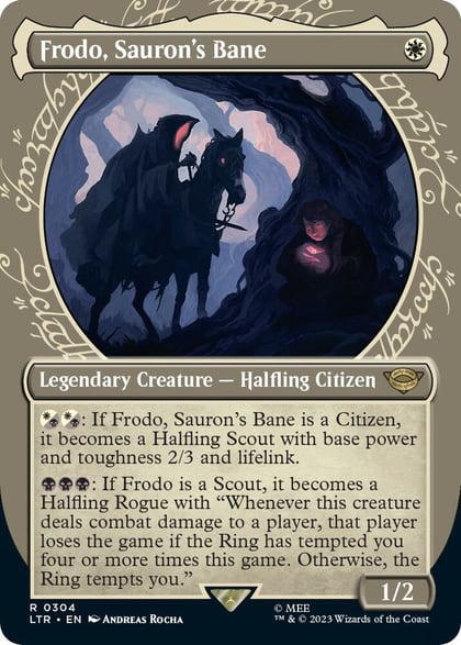 Frodo, Sauron's Bane (Showcase), Universes Beyond: The Lord of the Rings: Tales of Middle-earth 304