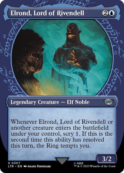 Elrond, Lord of Rivendell (Showcase), Universes Beyond: The Lord of the Rings: Tales of Middle-earth 307