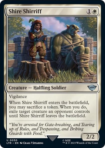 Shire Shirriff, Universes Beyond: The Lord of the Rings: Tales of Middle-earth 30
