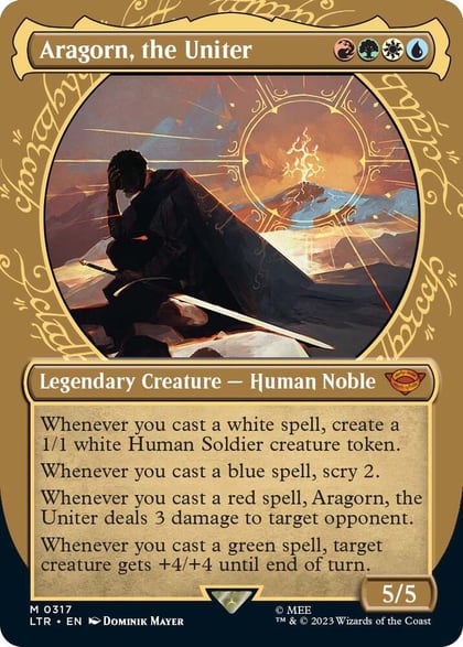 Aragorn, the Uniter (Showcase), Universes Beyond: The Lord of the Rings: Tales of Middle-earth 317