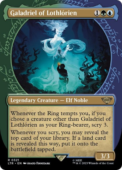 Galadriel of Lothlorien (Showcase), Universes Beyond: The Lord of the Rings: Tales of Middle-earth 321