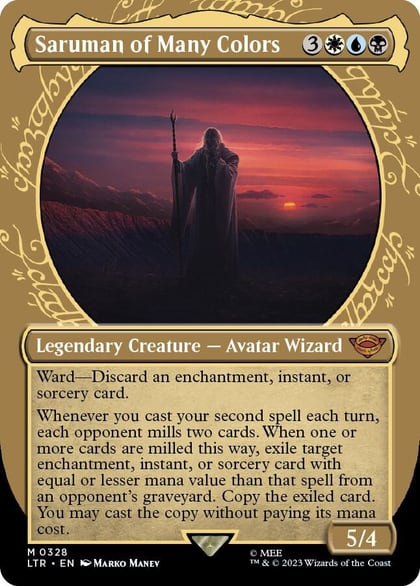 Saruman of Many Colors (Showcase), Universes Beyond: The Lord of the Rings: Tales of Middle-earth 328