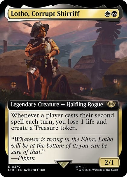 Lotho, Corrupt Shirriff (Extended Art), Universes Beyond: The Lord of the Rings: Tales of Middle-earth 370