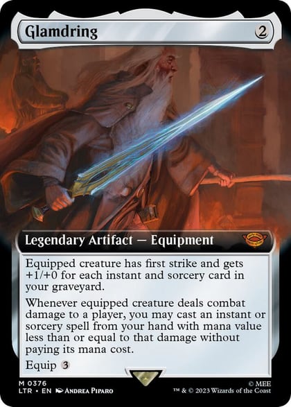Glamdring (Extended Art), Universes Beyond: The Lord of the Rings: Tales of Middle-earth 376