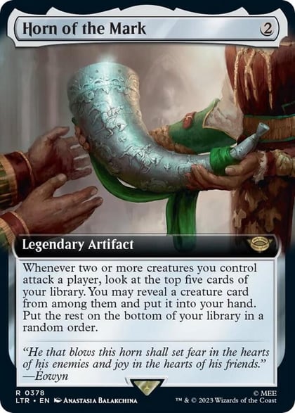 Horn of the Mark (Extended Art), Universes Beyond: The Lord of the Rings: Tales of Middle-earth 378