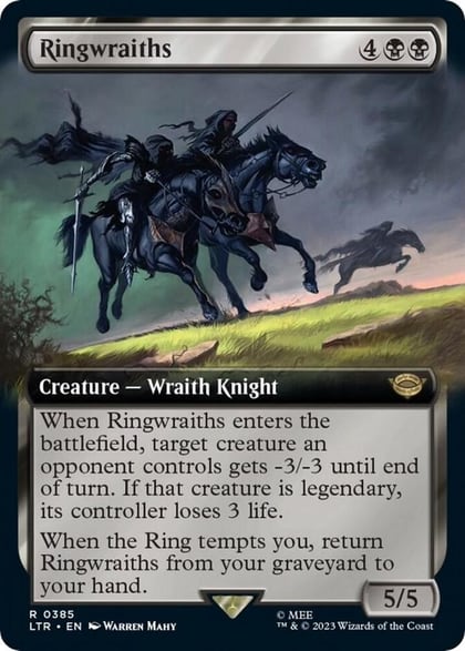 Ringwraiths (Extended Art), Universes Beyond: The Lord of the Rings: Tales of Middle-earth 385