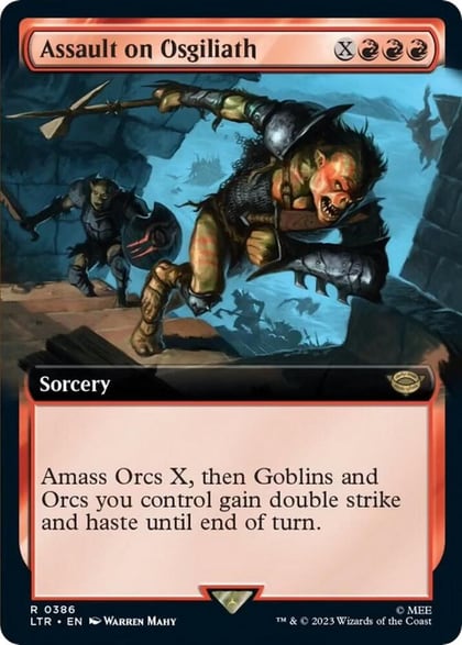 Assault on Osgiliath (Extended Art), Universes Beyond: The Lord of the Rings: Tales of Middle-earth 386