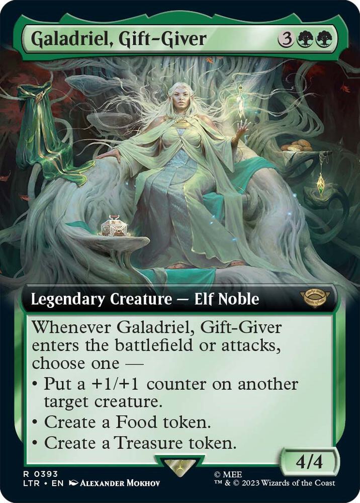 Galadriel, Gift-Giver (Extended Art), Universes Beyond: The Lord of the Rings: Tales of Middle-earth 393