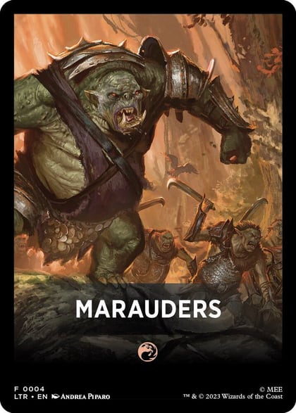 Marauders Theme Card, Universes Beyond: The Lord of the Rings: Tales of Middle-earth 4