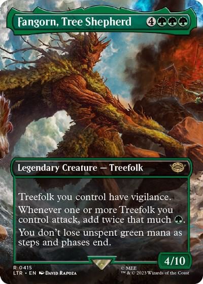 Fangorn, Tree Shepherd (Borderless), Universes Beyond: The Lord of the Rings: Tales of Middle-earth 415
