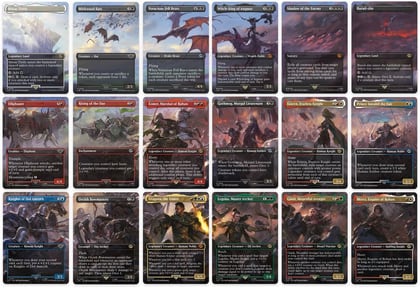 Battle of the Pelennor Fields Scene [Set of 18], Universes Beyond: The Lord of the Rings: Tales of Middle-earth 420-437