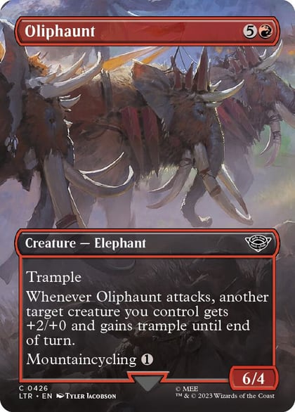 Oliphaunt (Borderless), Universes Beyond: The Lord of the Rings: Tales of Middle-earth 426