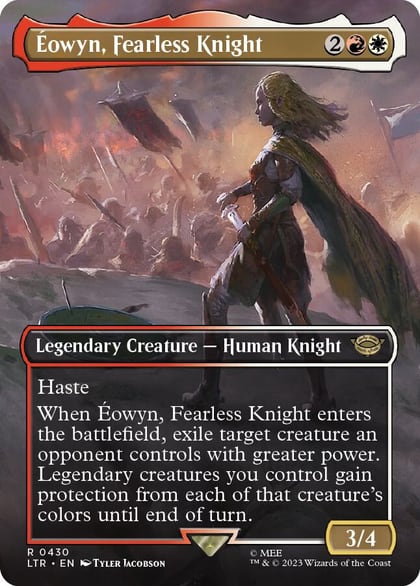 Eowyn, Fearless Knight (Borderless), Universes Beyond: The Lord of the Rings: Tales of Middle-earth 430