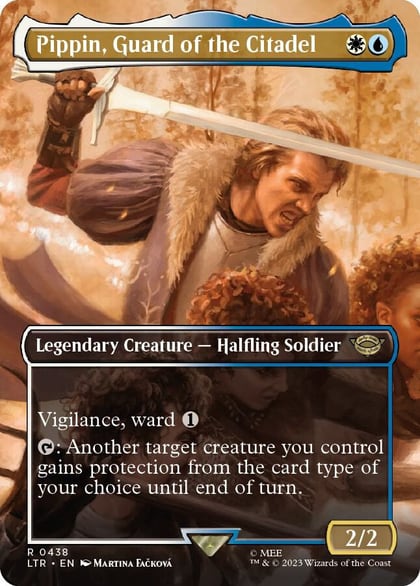 Pippin, Guard of the Citadel (Borderless), Universes Beyond: The Lord of the Rings: Tales of Middle-earth 438
