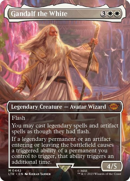 Gandalf the White (Borderless), Universes Beyond: The Lord of the Rings: Tales of Middle-earth 442