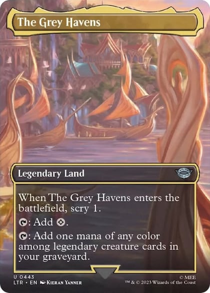 The Grey Havens (Borderless), Universes Beyond: The Lord of the Rings: Tales of Middle-earth 443