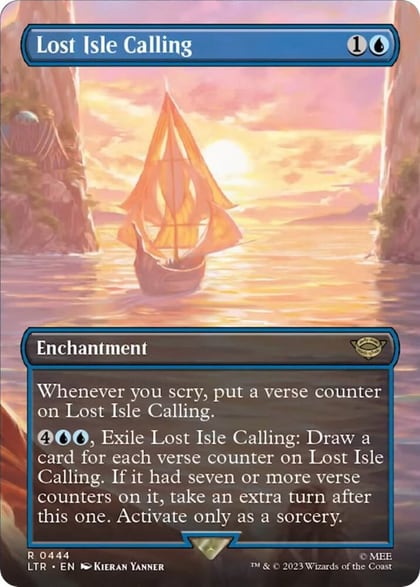 Lost Isle Calling (Borderless), Universes Beyond: The Lord of the Rings: Tales of Middle-earth 444
