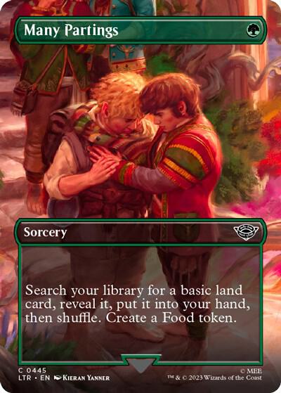 Many Partings (Borderless), Universes Beyond: The Lord of the Rings: Tales of Middle-earth 445