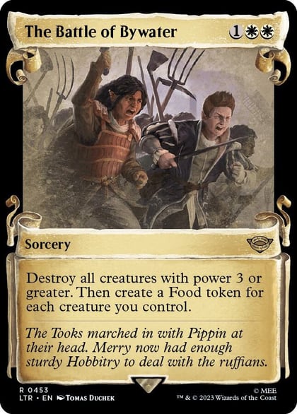The Battle of Bywater (Showcase Scrolls), Universes Beyond: The Lord of the Rings: Tales of Middle-earth 453