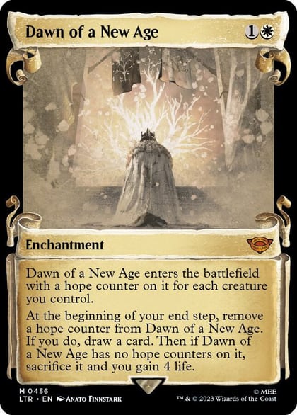 Dawn of a New Age (Showcase Scrolls), Universes Beyond: The Lord of the Rings: Tales of Middle-earth 456