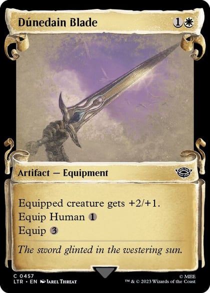 Dunedain Blade (Showcase Scrolls), Universes Beyond: The Lord of the Rings: Tales of Middle-earth 457