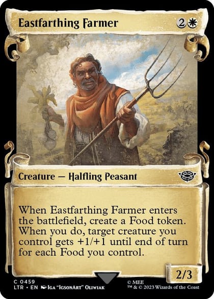 Eastfarthing Farmer (Showcase Scrolls), Universes Beyond: The Lord of the Rings: Tales of Middle-earth 459