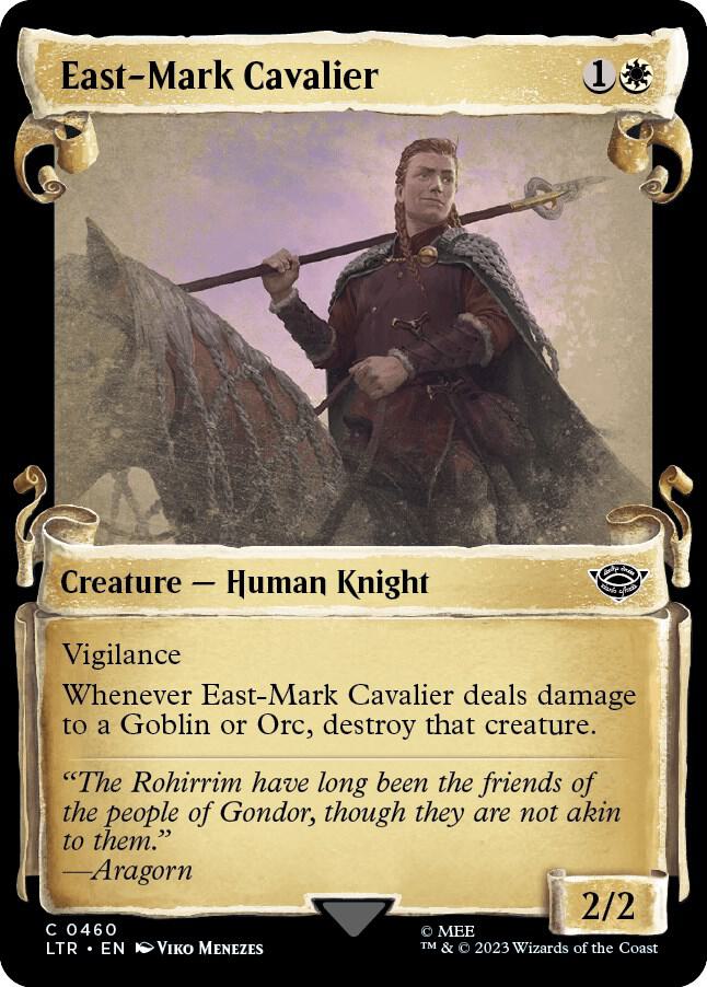 East-Mark Cavalier (Showcase Scrolls), Universes Beyond: The Lord of the Rings: Tales of Middle-earth 460