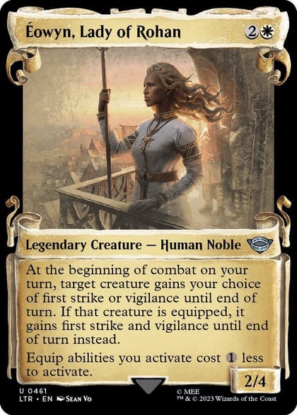 Eowyn, Lady of Rohan (Showcase Scrolls), Universes Beyond: The Lord of the Rings: Tales of Middle-earth 461