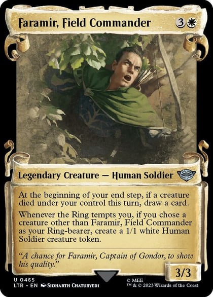 Faramir, Field Commander (Showcase Scrolls), Universes Beyond: The Lord of the Rings: Tales of Middle-earth 465