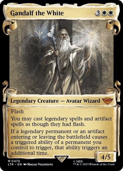 Gandalf the White (Showcase Scrolls), Universes Beyond: The Lord of the Rings: Tales of Middle-earth 470