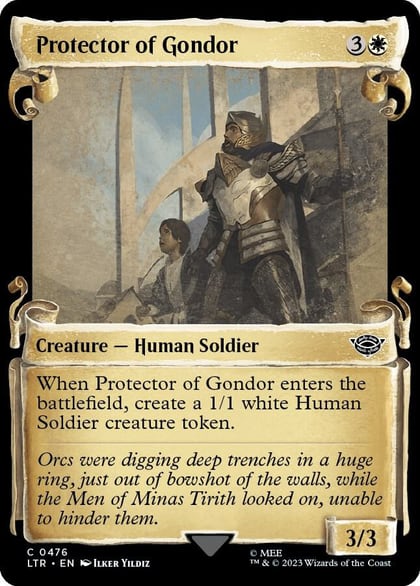 Protector of Gondor (Showcase Scrolls), Universes Beyond: The Lord of the Rings: Tales of Middle-earth 476