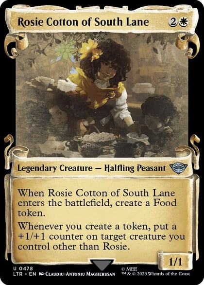 Rosie Cotton of South Lane (Showcase Scrolls), Universes Beyond: The Lord of the Rings: Tales of Middle-earth 478