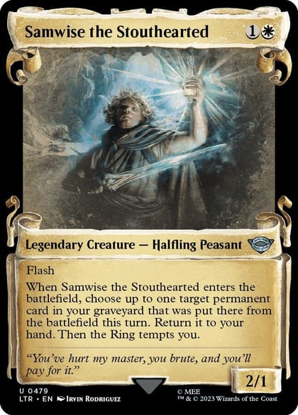 Samwise the Stouthearted (Showcase Scrolls), Universes Beyond: The Lord of the Rings: Tales of Middle-earth 479