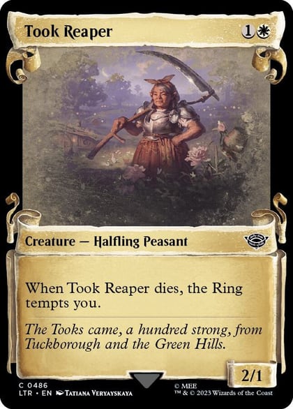 Took Reaper (Showcase Scrolls), Universes Beyond: The Lord of the Rings: Tales of Middle-earth 486