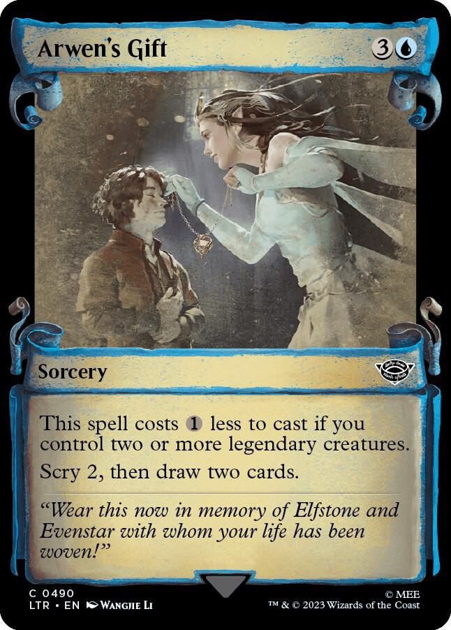 Arwen's Gift (Showcase Scrolls), Universes Beyond: The Lord of the Rings: Tales of Middle-earth 490