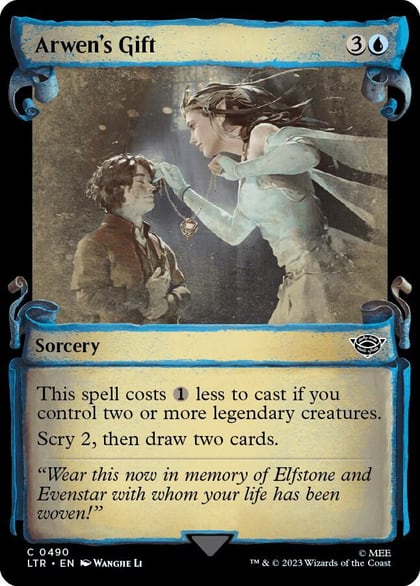 Arwen's Gift (Showcase Scrolls), Universes Beyond: The Lord of the Rings: Tales of Middle-earth 490