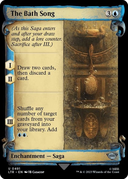 The Bath Song (Showcase Scrolls), Universes Beyond: The Lord of the Rings: Tales of Middle-earth 491