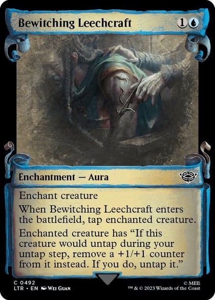 Bewitching Leechcraft (Showcase Scrolls), Universes Beyond: The Lord of the Rings: Tales of Middle-earth 492