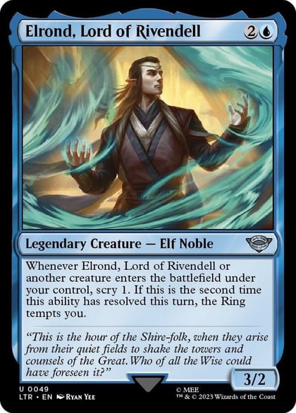 Elrond, Lord of Rivendell, Universes Beyond: The Lord of the Rings: Tales of Middle-earth 49