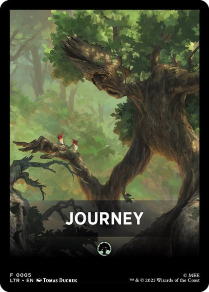 Journey Theme Card, Universes Beyond: The Lord of the Rings: Tales of Middle-earth 5