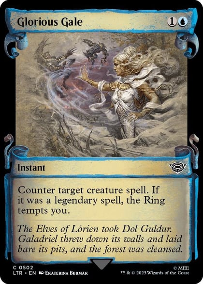 Glorious Gale (Showcase Scrolls), Universes Beyond: The Lord of the Rings: Tales of Middle-earth 502