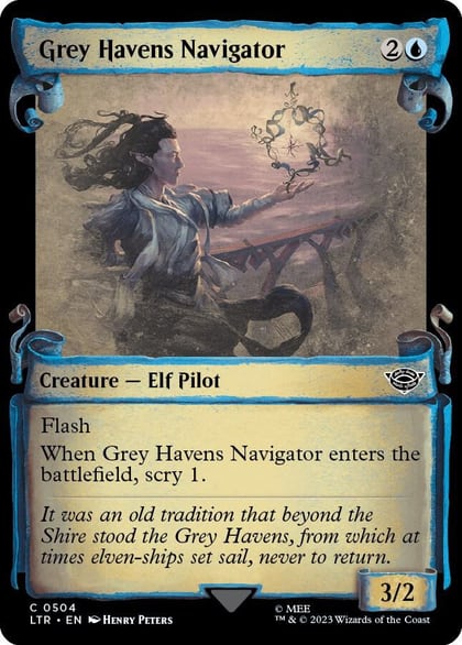 Grey Havens Navigator (Showcase Scrolls), Universes Beyond: The Lord of the Rings: Tales of Middle-earth 504