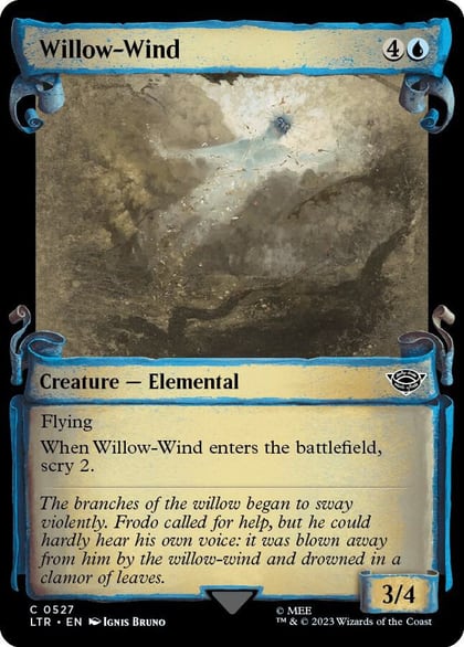 Willow-Wind (Showcase Scrolls), Universes Beyond: The Lord of the Rings: Tales of Middle-earth 527