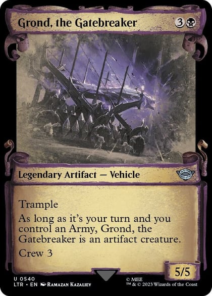 Grond, the Gatebreaker (Showcase Scrolls), Universes Beyond: The Lord of the Rings: Tales of Middle-earth 540
